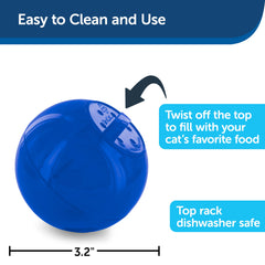 PetSafe SlimCat: matériau sans BPA, léger et sûr pour un usage quotidien.