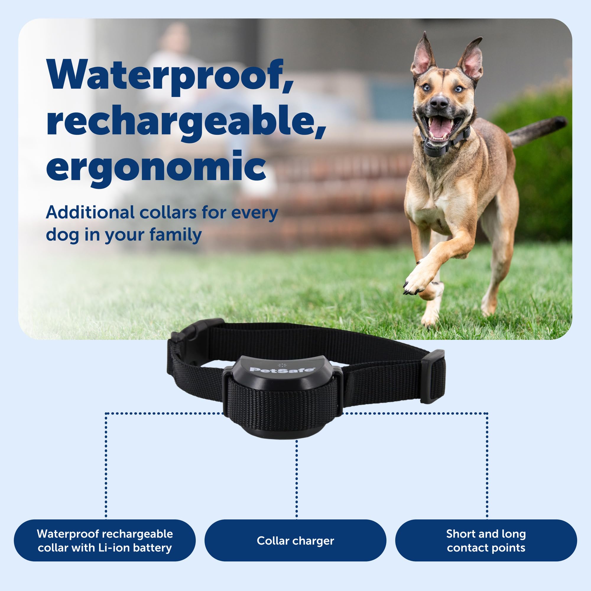 Bracelet-remplaçable 3/4 pouce pour l'ajustement et le confort.
