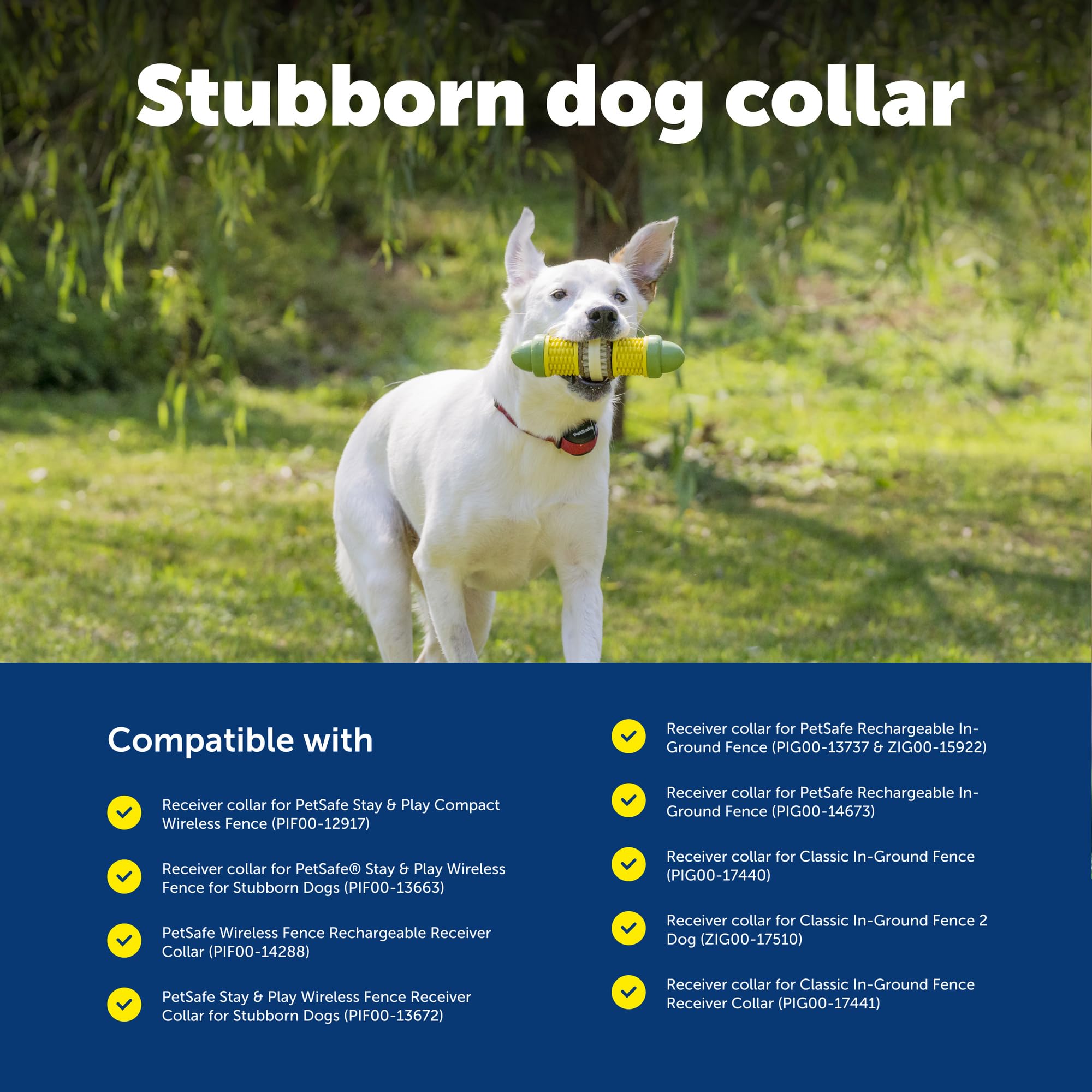 PetSafe Stay & Play : mode tonal sans stimulation pour récompenser.