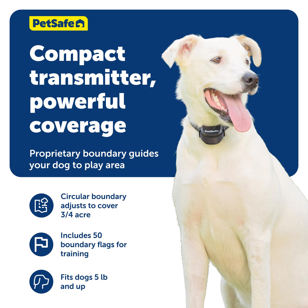 Collier récepteur étanche PetSafe Stay et Play avec batterie remplaçable