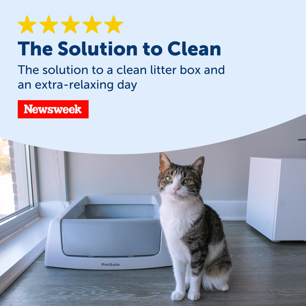 Fermeture et odeur maîtrisée grâce aux aimants, solution PetSafe.