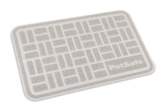 Tapis PetSafe litière chat imperméable à double couche, capture les grains et protège le sol.