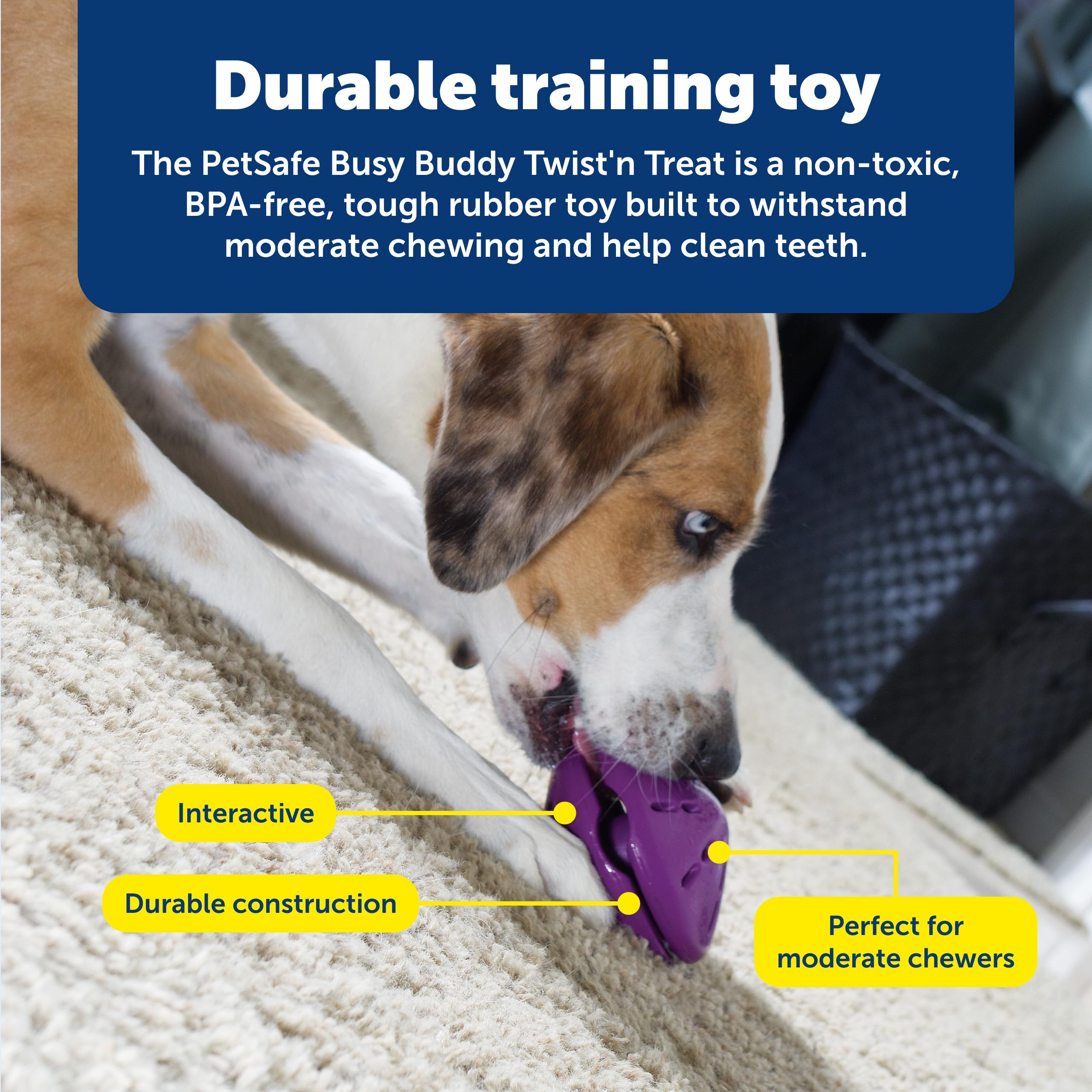 PetSafe Twist'n Treat, nettoyage facile au lave-vaisselle.
