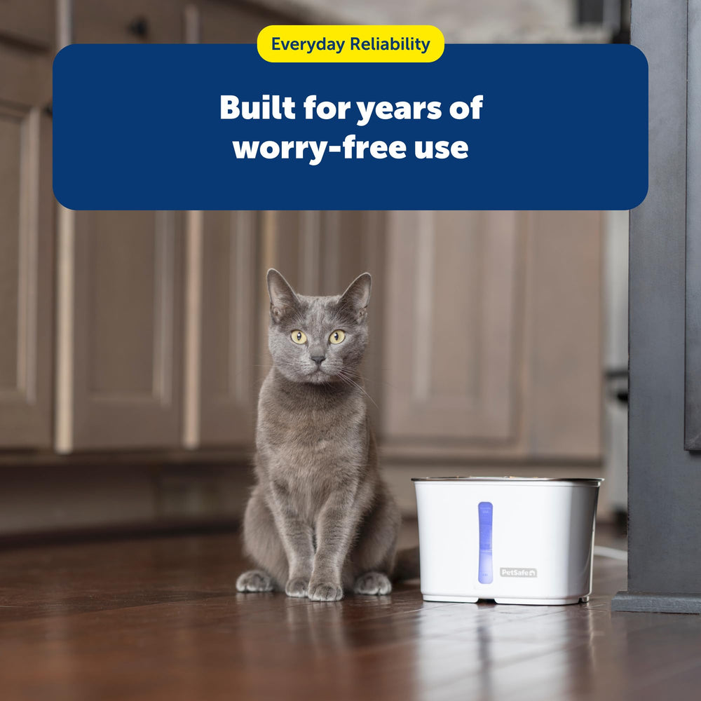 PetSafe Viva Fontaine corps acier inoxydable pour une durabilité élevée