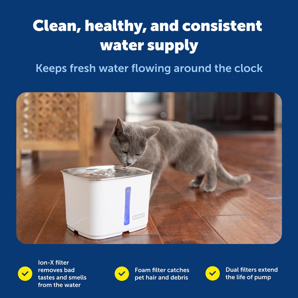 PetSafe Viva Fontaine plastique sans BPA pour sécurité et propreté