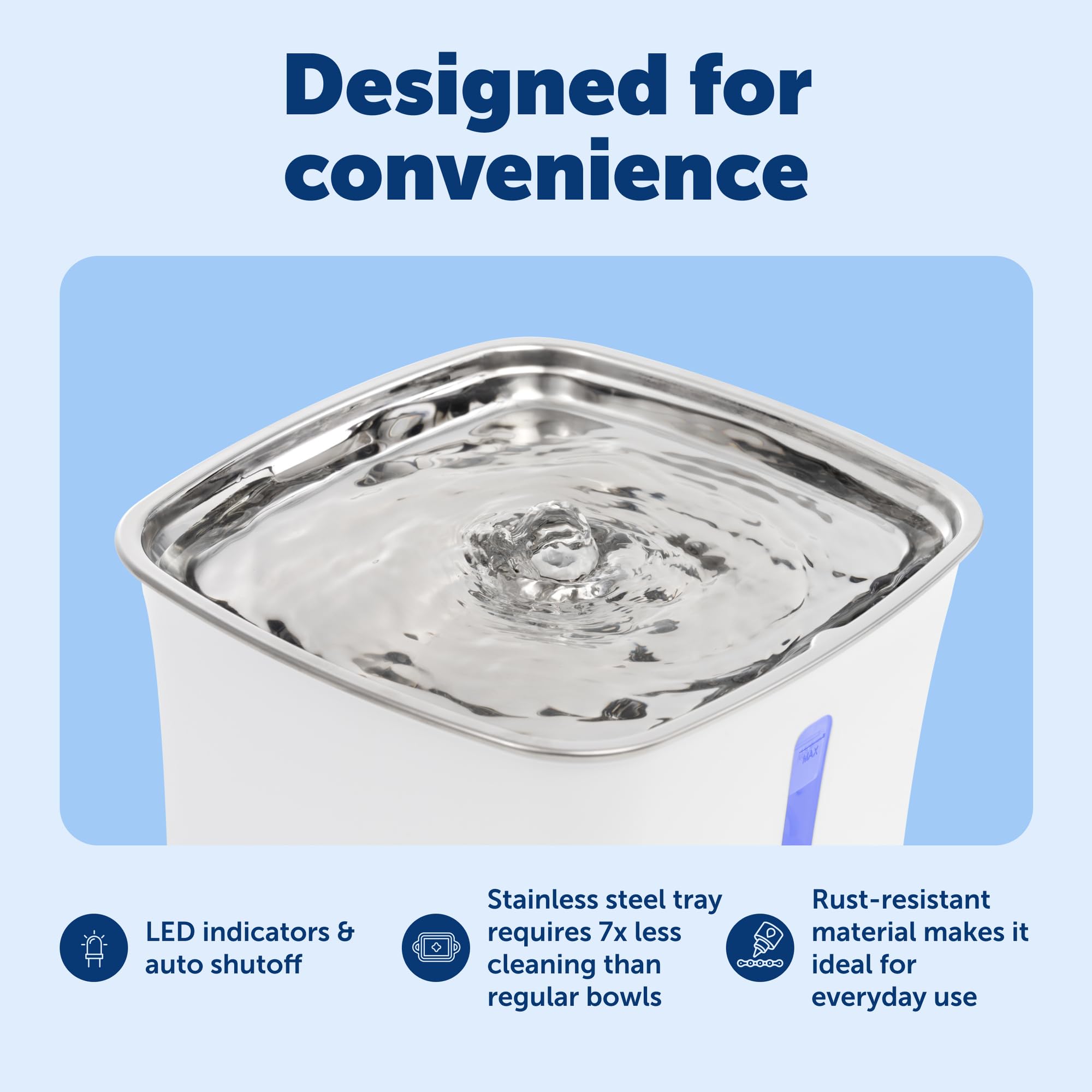 PetSafe Viva Fontaine pompe ultra silencieuse pour un fonctionnement discret