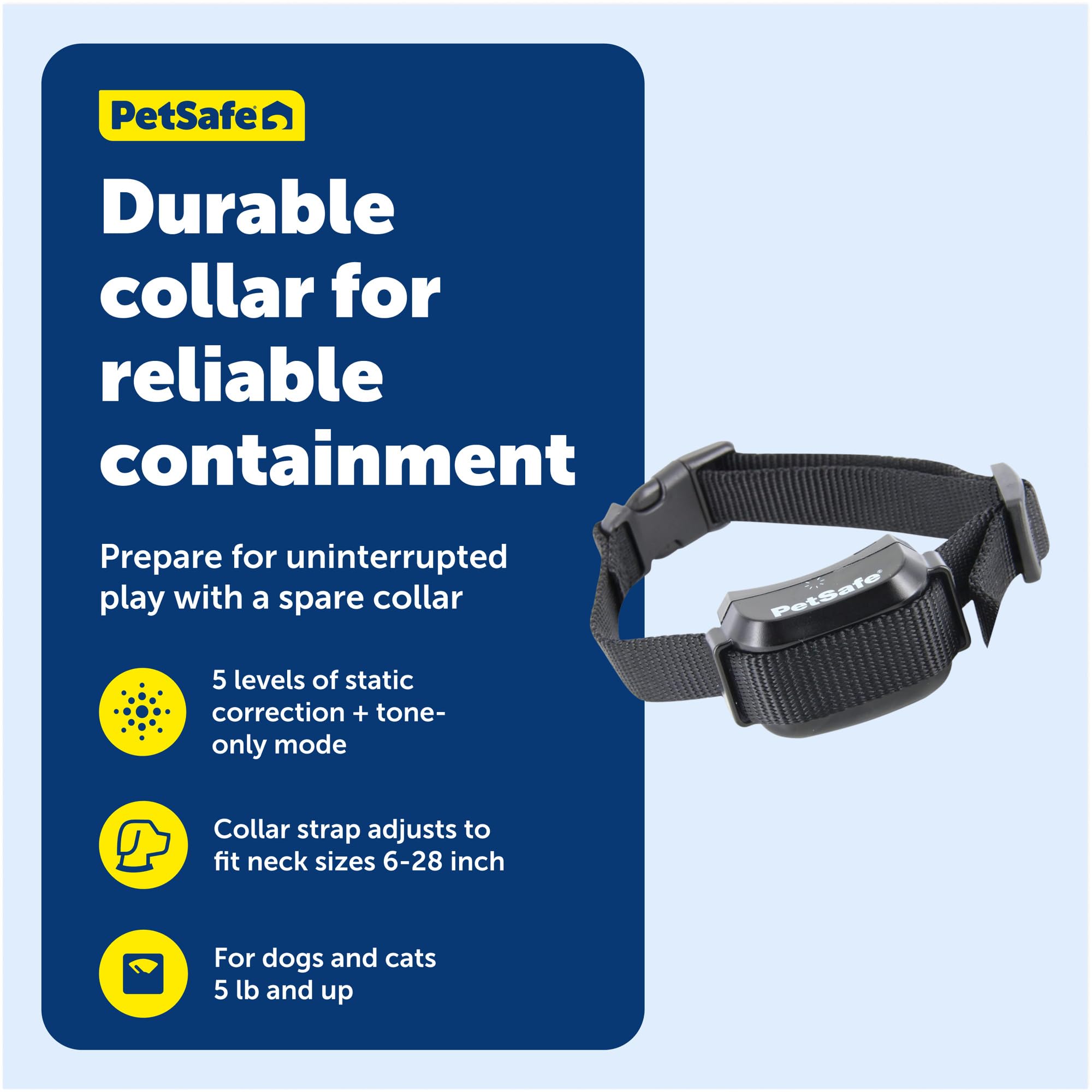 PetSafe YardMax système étendu peut accueillir plusieurs colliers.