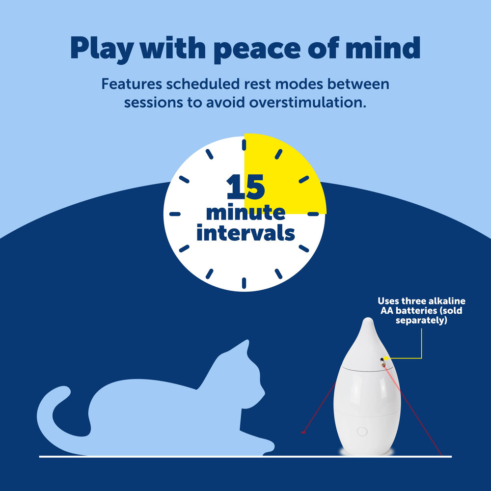 PetSafe Zoom, conception compacte et portable pour jouer partout.