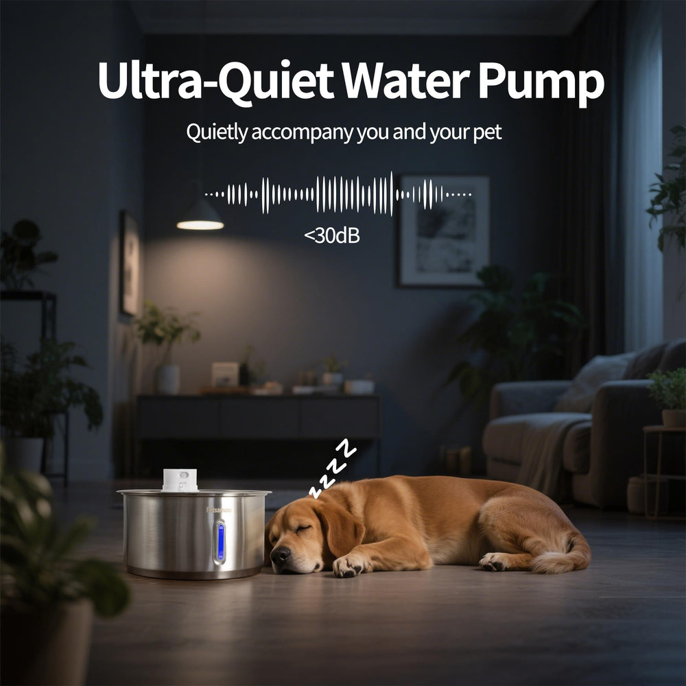 Indicateur LED Petsamuse pour surveiller rapidement le niveau d’eau.