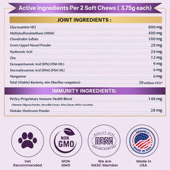 Petscy Longevity – acide hyaluronique et oméga-3 pour le bien-être.