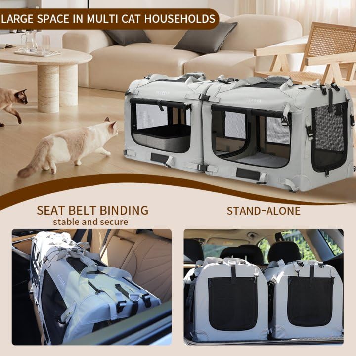 Sac pliable Petseek pour rangement simple et gain de place