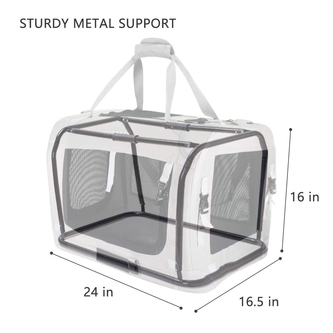 Petseek-tissu-oxford-resistent-nettoyage-facile: matière durable et entretien simple.