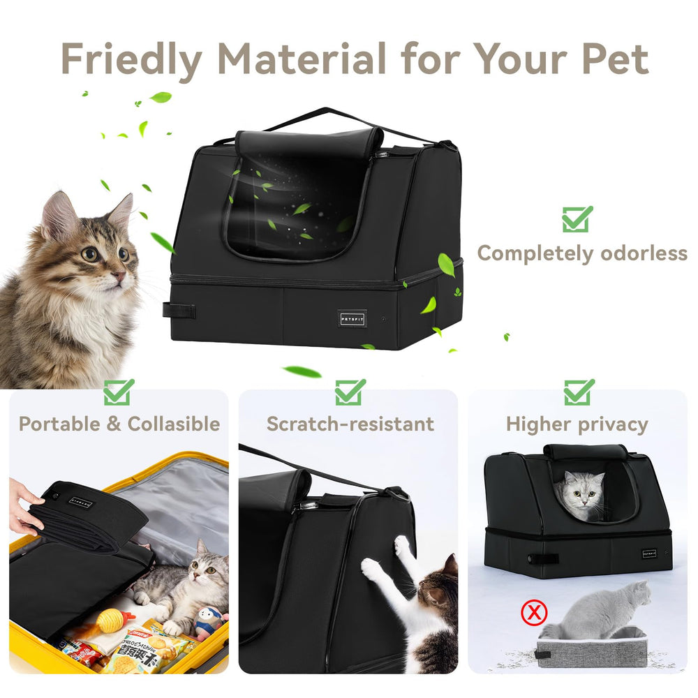 Petsfit rideau privé frontal, offre intimité et limite les éclaboussures.