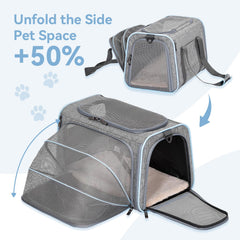 Petsfit modes portage polyvalents: options mains et épaules pour la commodité.