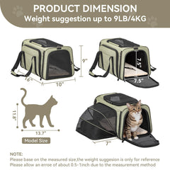 Porte-animal extensible Petsfit pour chien nain, transport fiable.