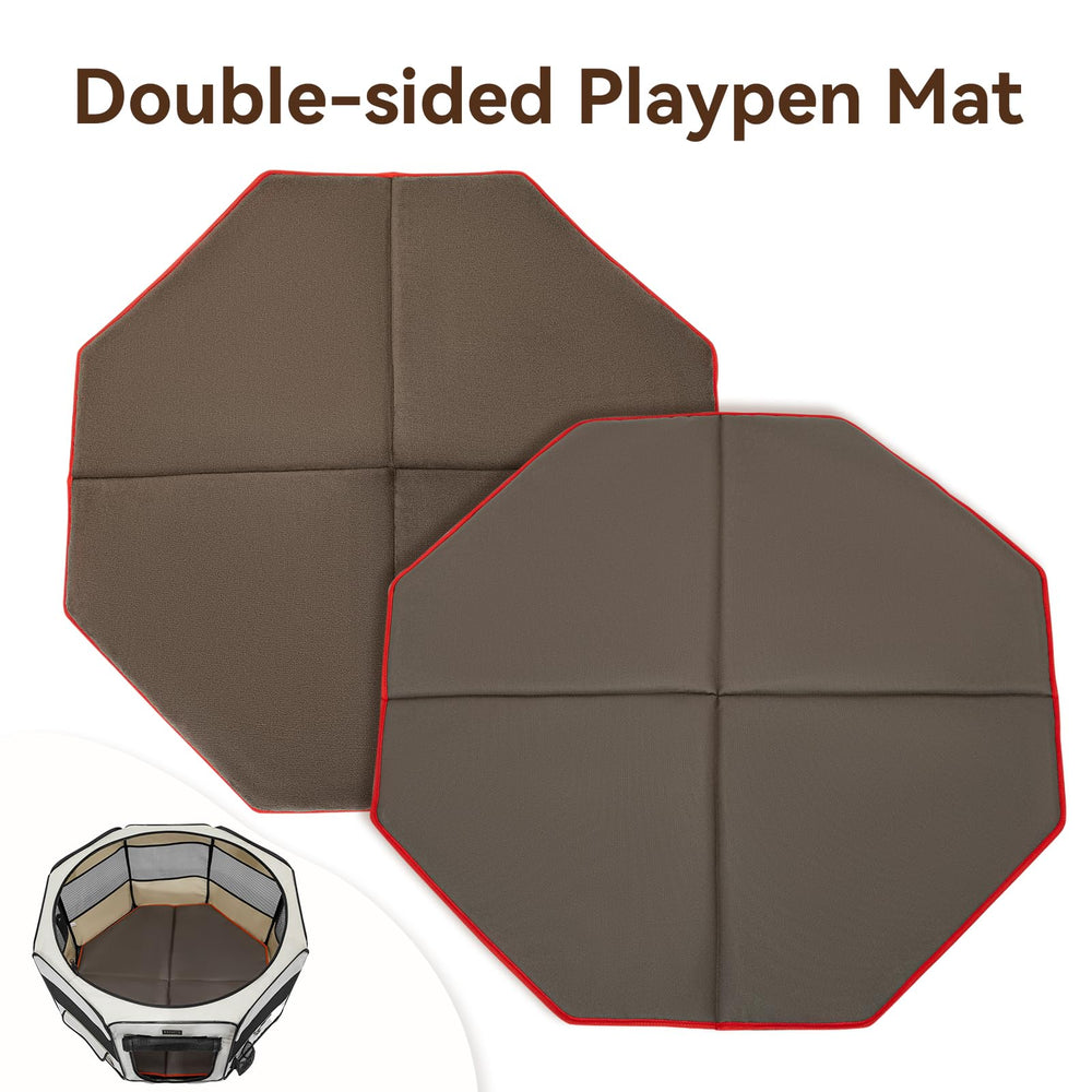 PETSFIT tapis octogonal – design épais, antidérapants pour sols durs.