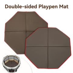 PETSFIT tapis octogonal – design épais, antidérapants pour sols durs.