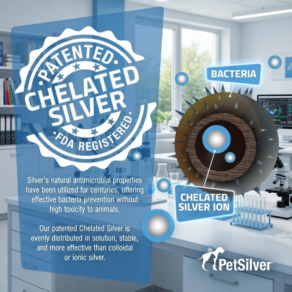 PetSilver Immunité: argent chelaté comme ingrédient naturel