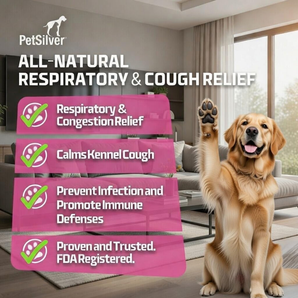 PetSilver Immunité: ajout dans eau ou nourriture pour administration pratique