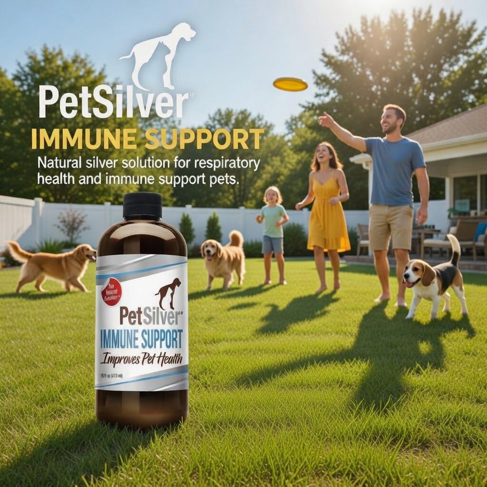 PetSilver fabriqué aux États-Unis, qualité et sécurité assurées.
