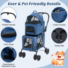PETSITE Poignée ergonomique rembourrée — prise en main agréable.