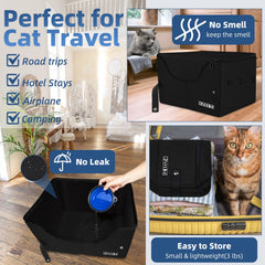 Petskd liner sacs pour litière chat, 10 pièces, rangement rapide.
