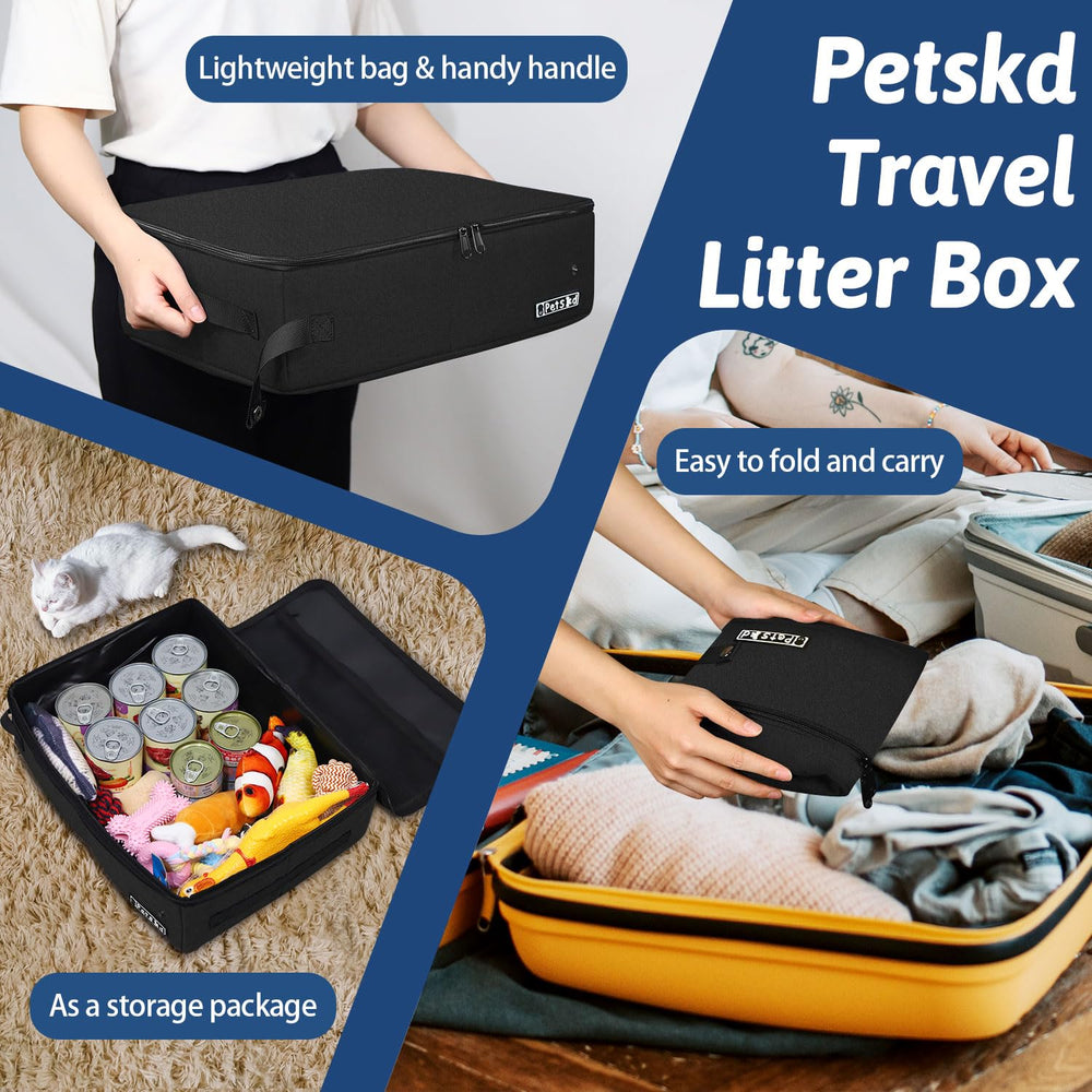 Petskd Litière chat nettoyage simple, entretien sans effort.