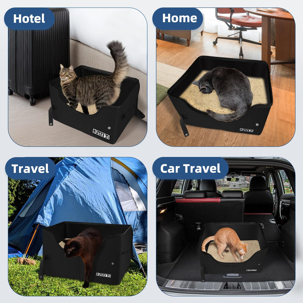Petskd litière facile à nettoyer sur place grâce à son intérieur imperméable.
