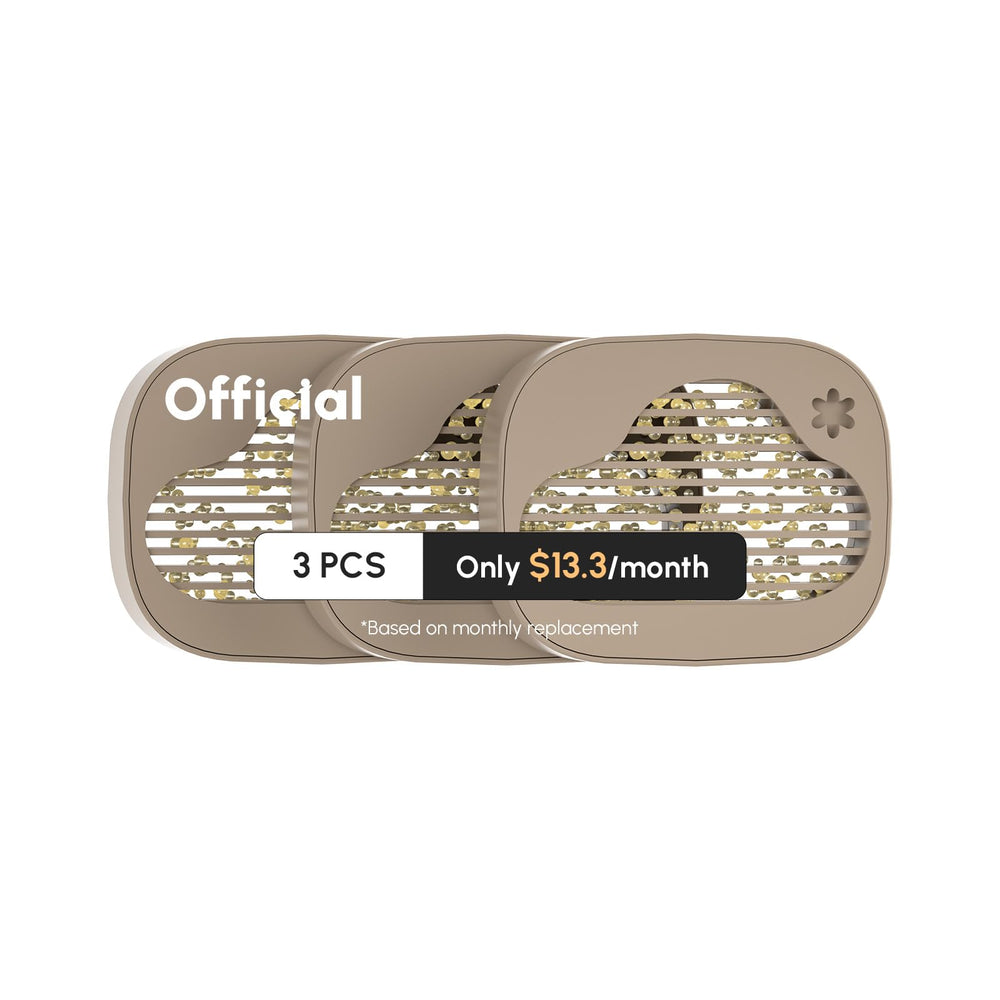 PetSnowy boite parfum Snow Plus pour la litière automatique, parfum frais durable.
