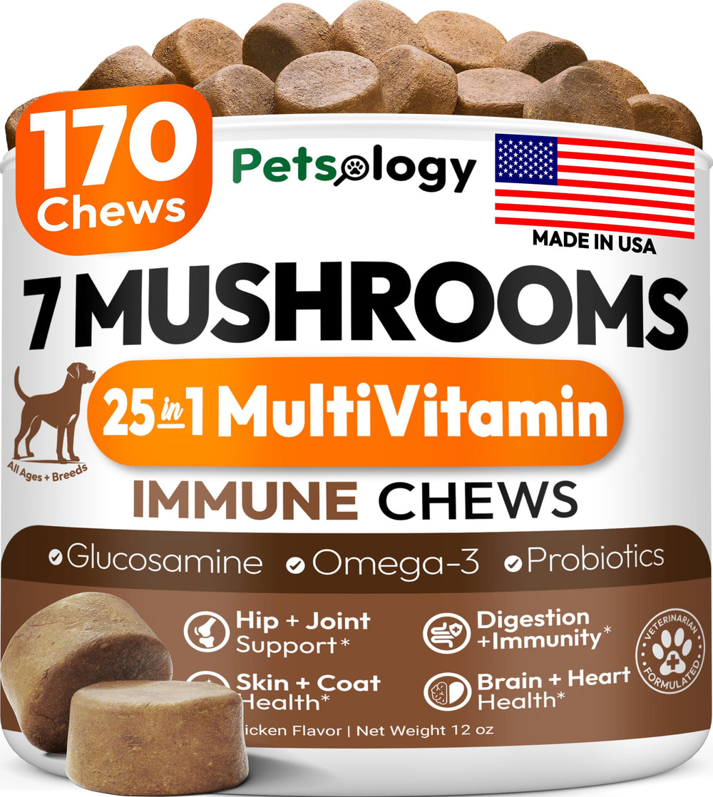Petsology queue-de-dinde pour chien, emballage clair facilitant la routine quotidienne.