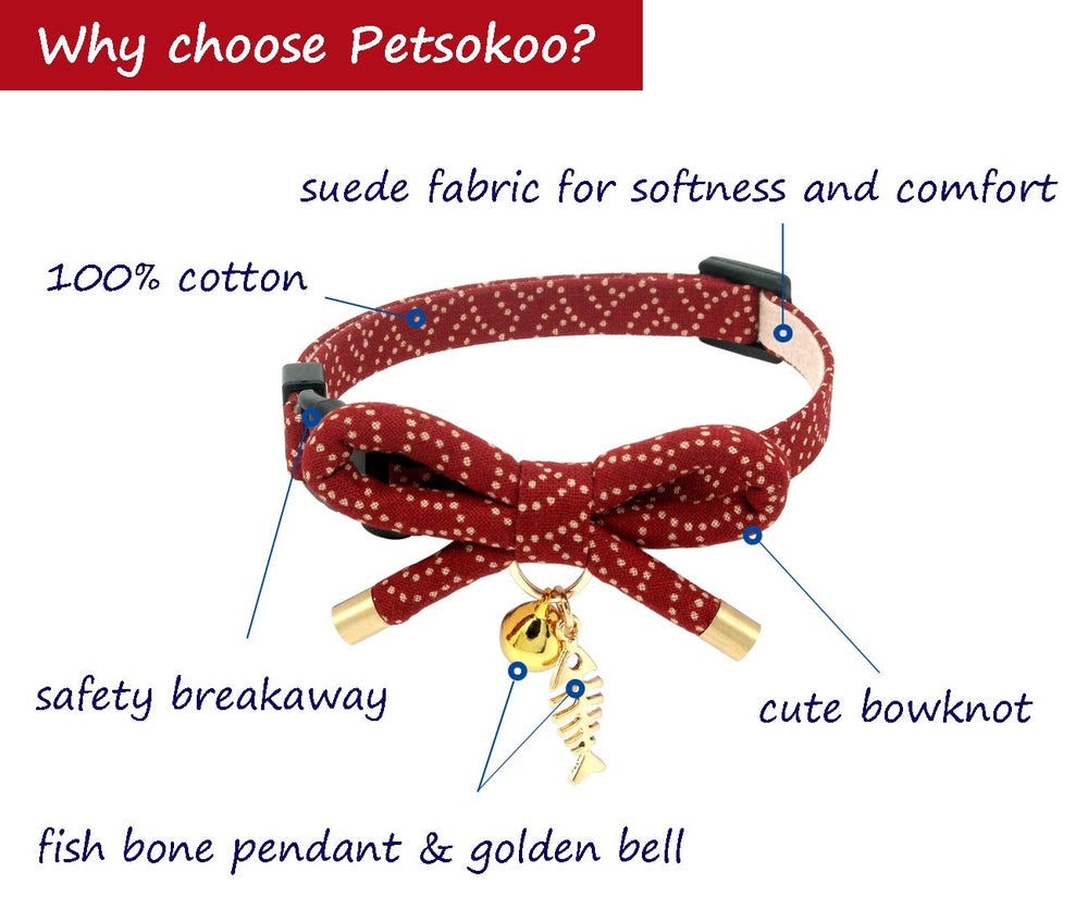 Bijou poisson rouge sur le collier PetSoKoo, touche ludique.