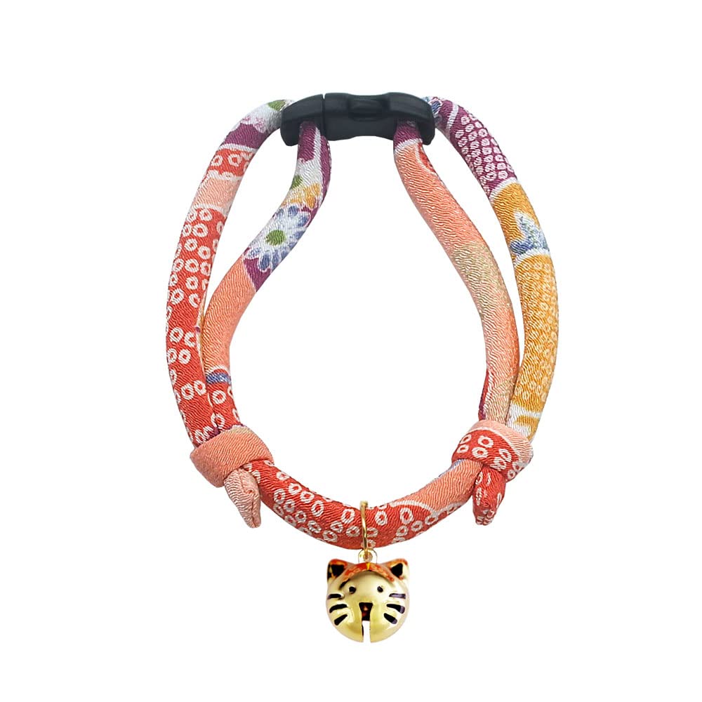 Collier PetSoKoo avec clochette visage de chat, idéal pour repérer rapidement votre compagnon.