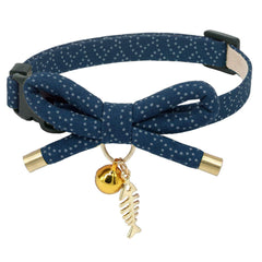 PetSoKoo collier chat noeud japonais pour un look élégant et sûr.