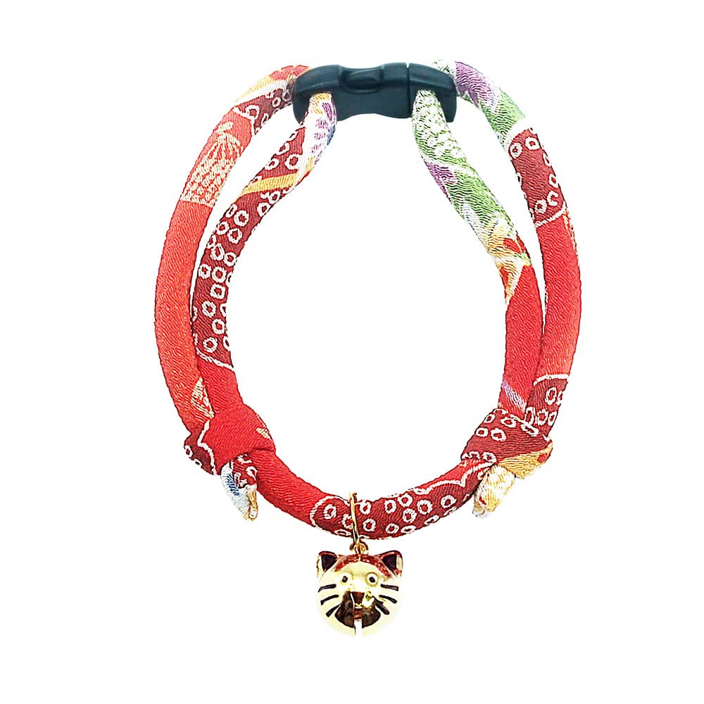 PetSoKoo collier chat visage cloche : bijou sûr et léger pour votre chat.