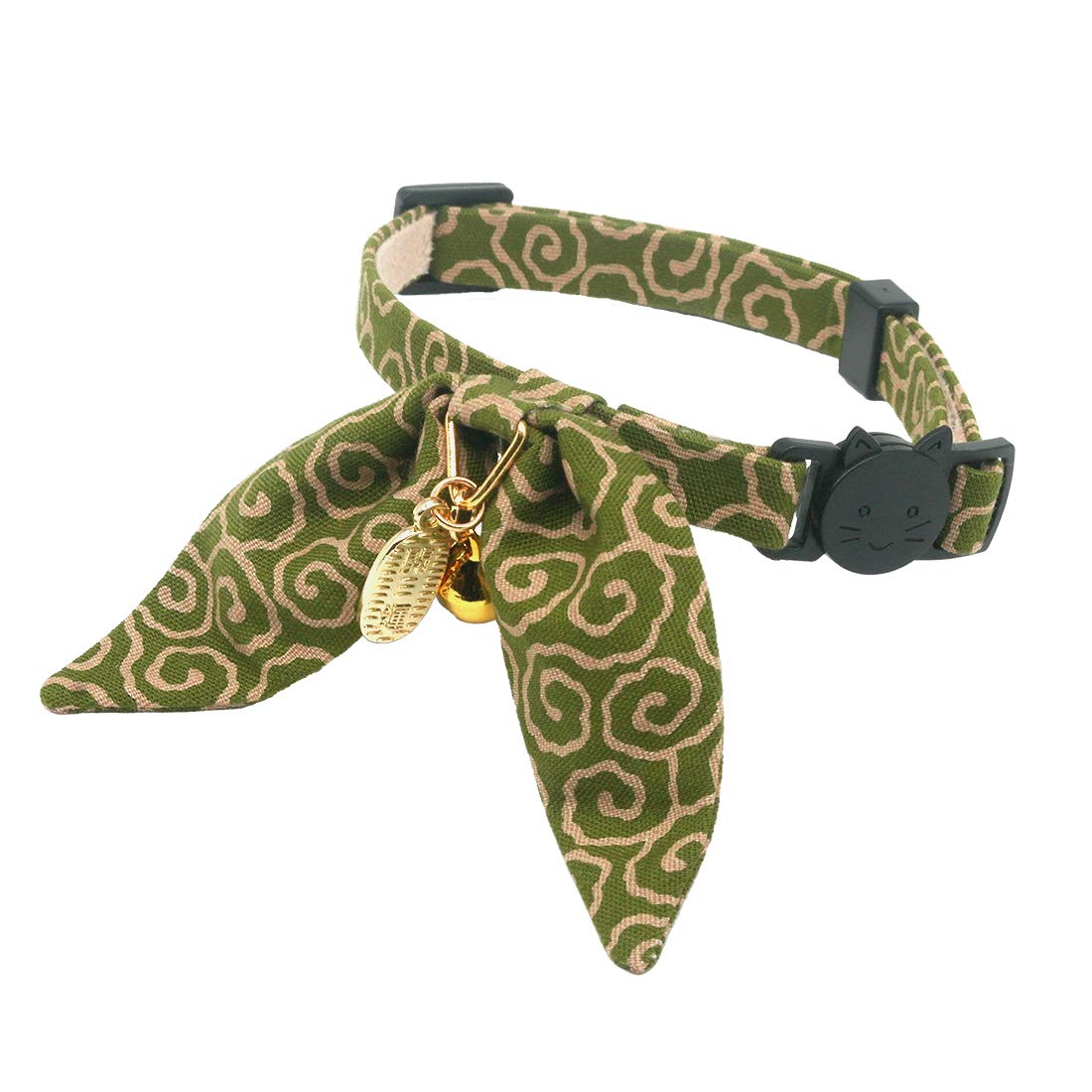 Collier PetSoKoo avec oreilles de lapin pour chat, style unique et charmant