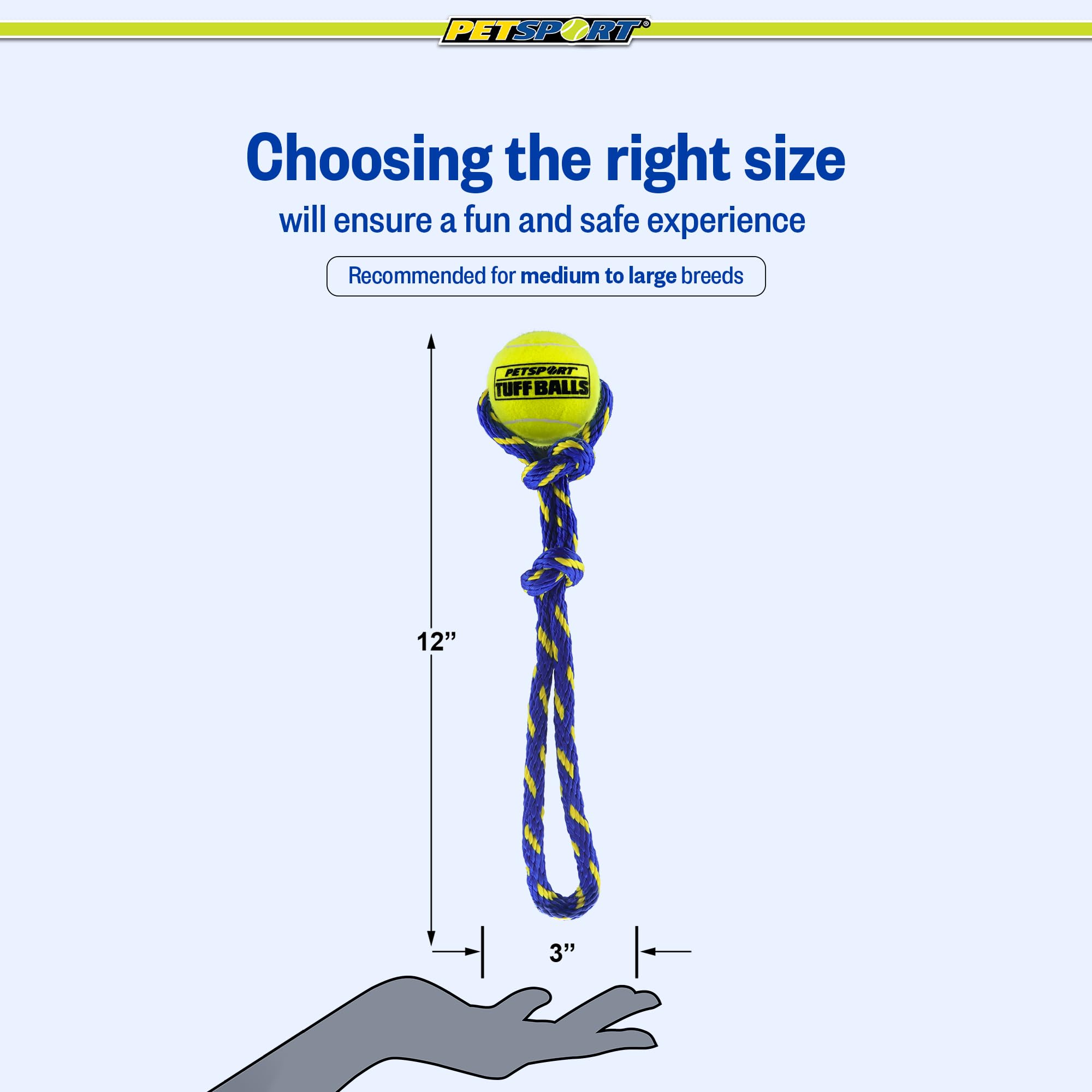 PetSport Fling Thing jouet non toxique certifié pour la sécurité animale.