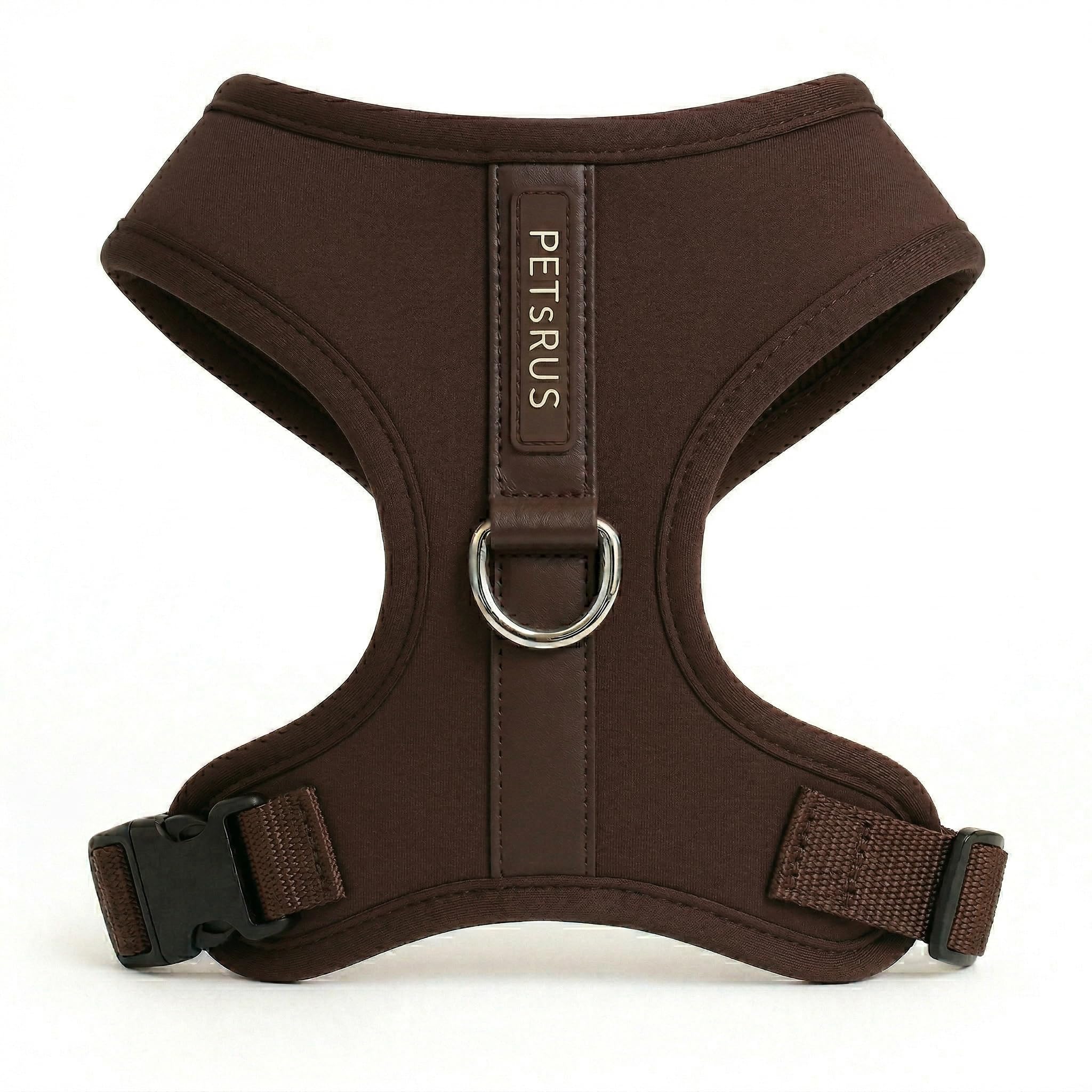 Harnais PETsRUS anti traction avec avant et arrière pour un contrôle en promenade