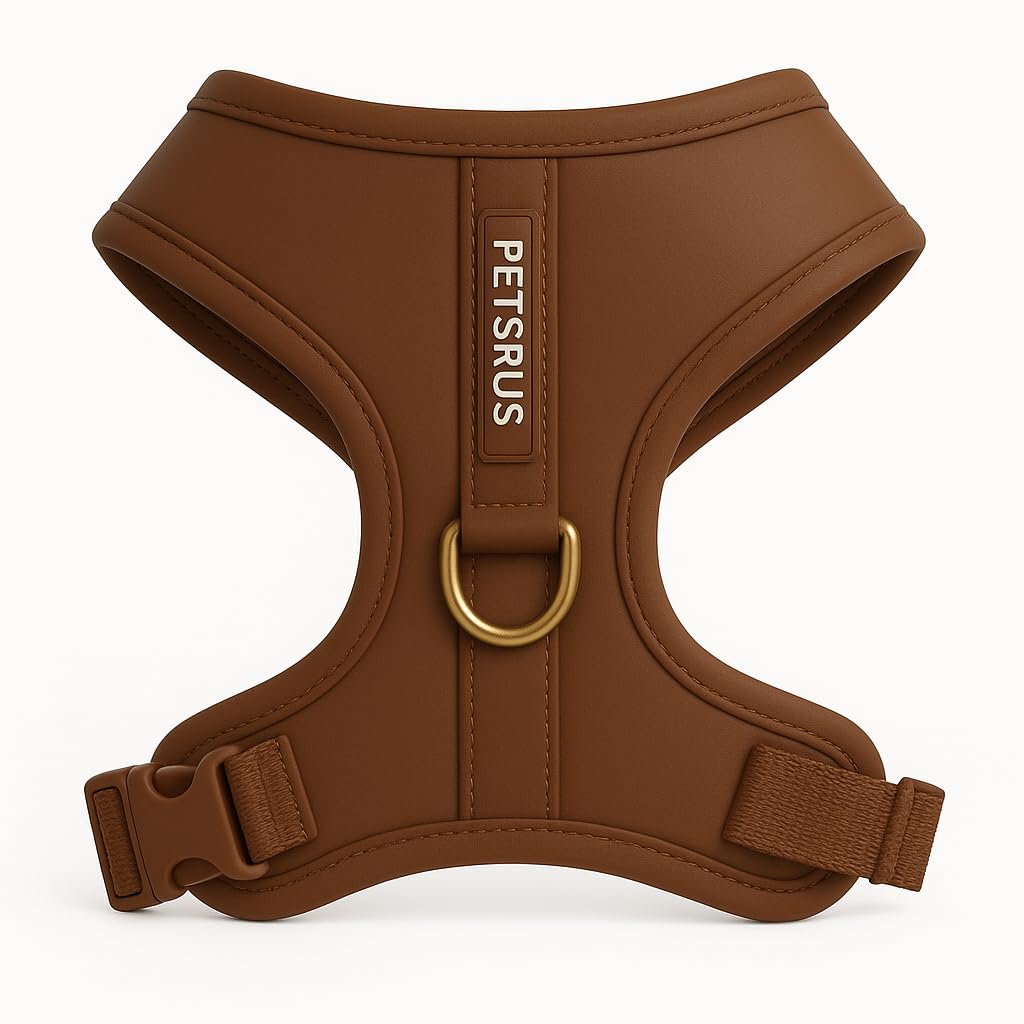 Harnais PETsRUS anti traction avant pour des promenades plus controlees.