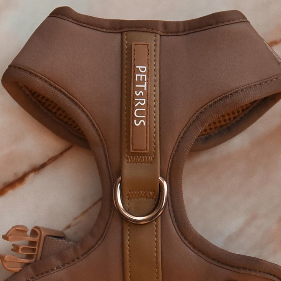 Harnais PETsRUS en neoprene doux pour le confort.