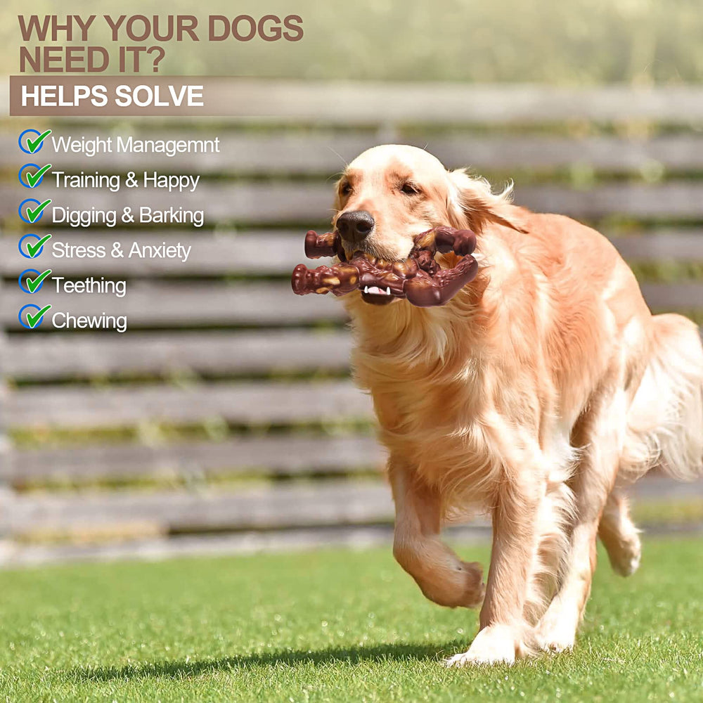 PETSTA os usage longue durée de divertissement pour chien robuste