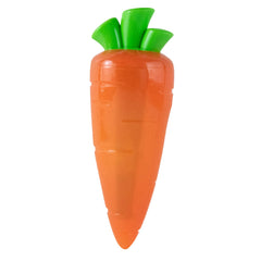 Petstages Crunch Veggies Carotte: carotte à mâcher croquante pour divertir durablement.