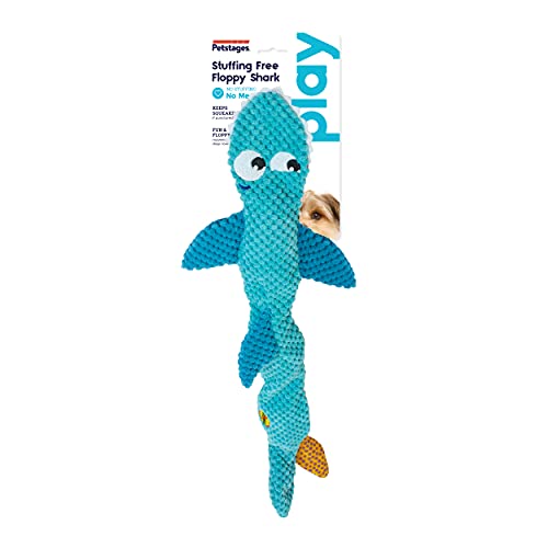 Petstages Requin — peluche interactive pour divertissement prolongé.