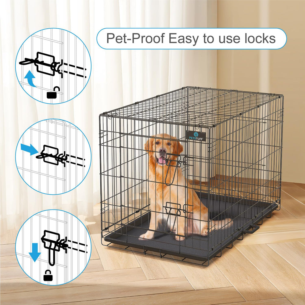 PetsTuff Great CRATES – entretien facilité par le plateau amovible