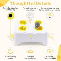 PETSWEET attaches-plumes-chat, distraction interactive