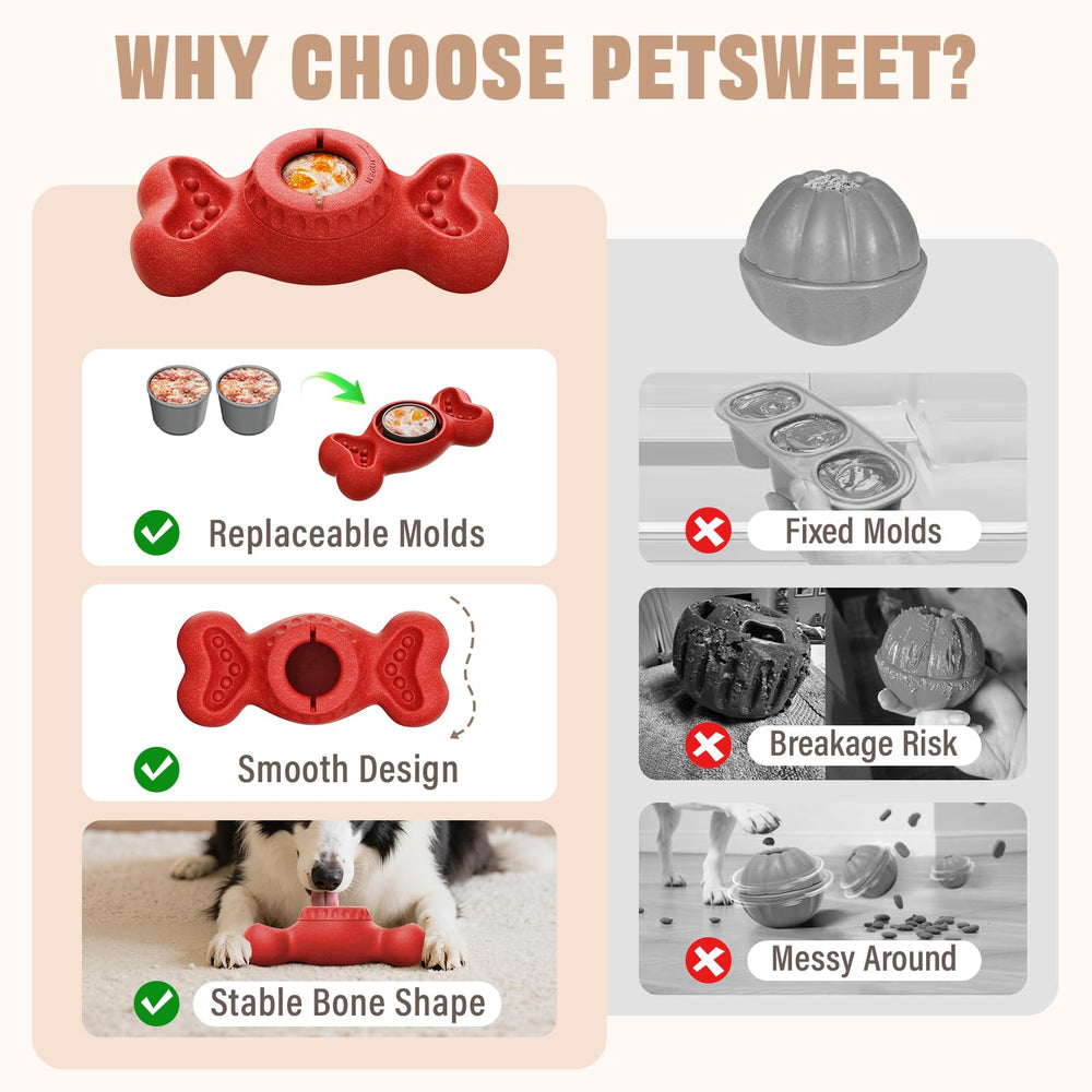 PETSWEET couvercles pour limiter les odeurs et preservations fraicheur