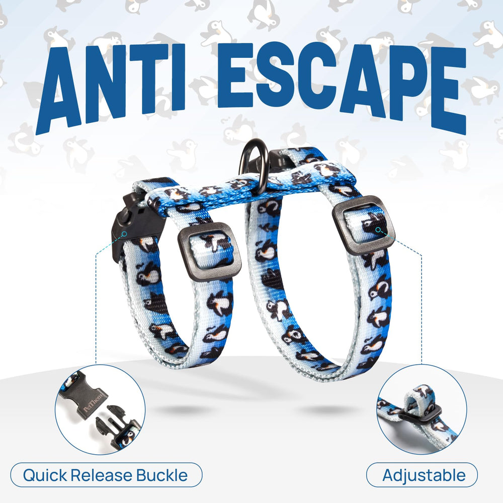 Anneaux en D durables pour attacher la laisse.