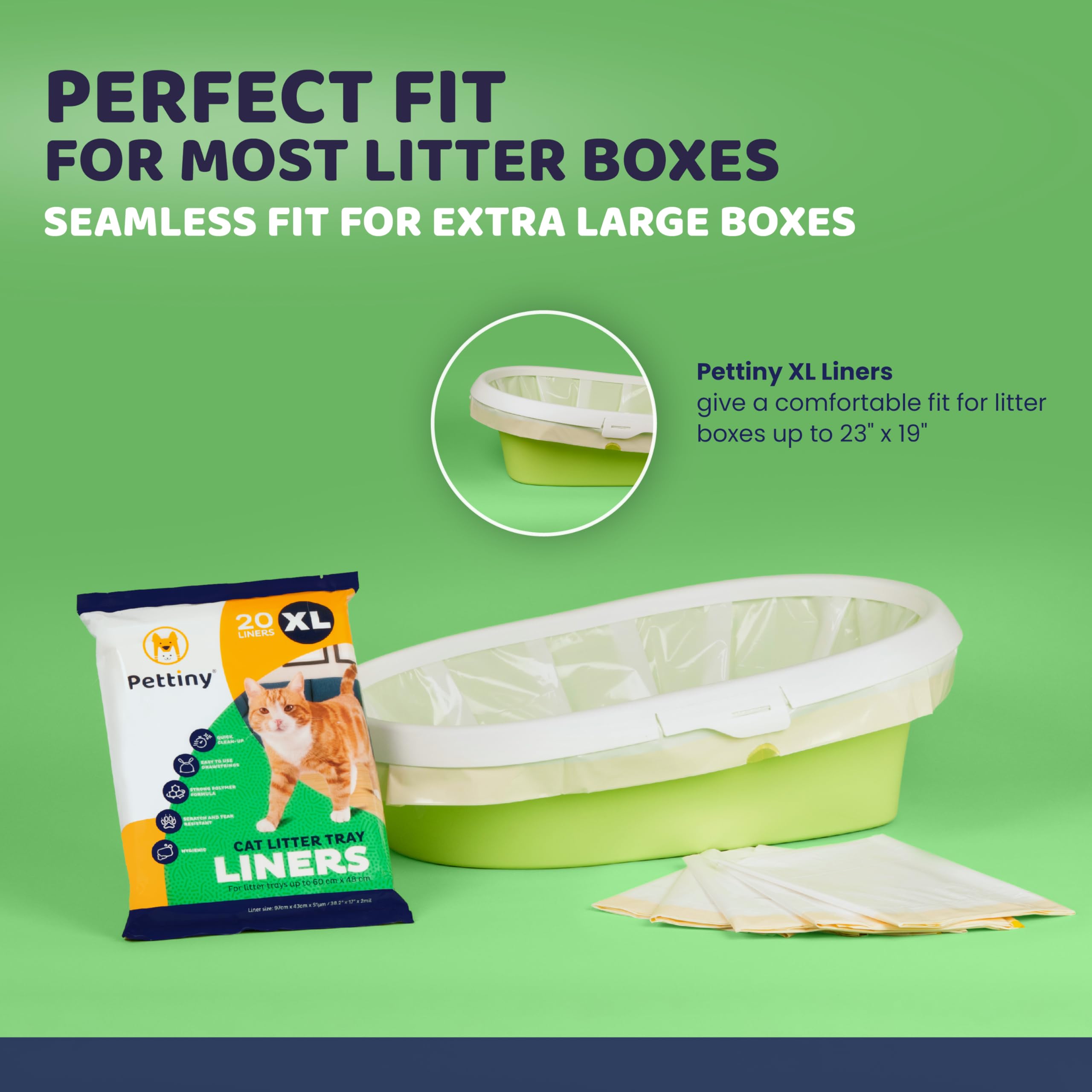 Pettiny 20 XL : barrière anti-fuite et odeurs maîtrisées.