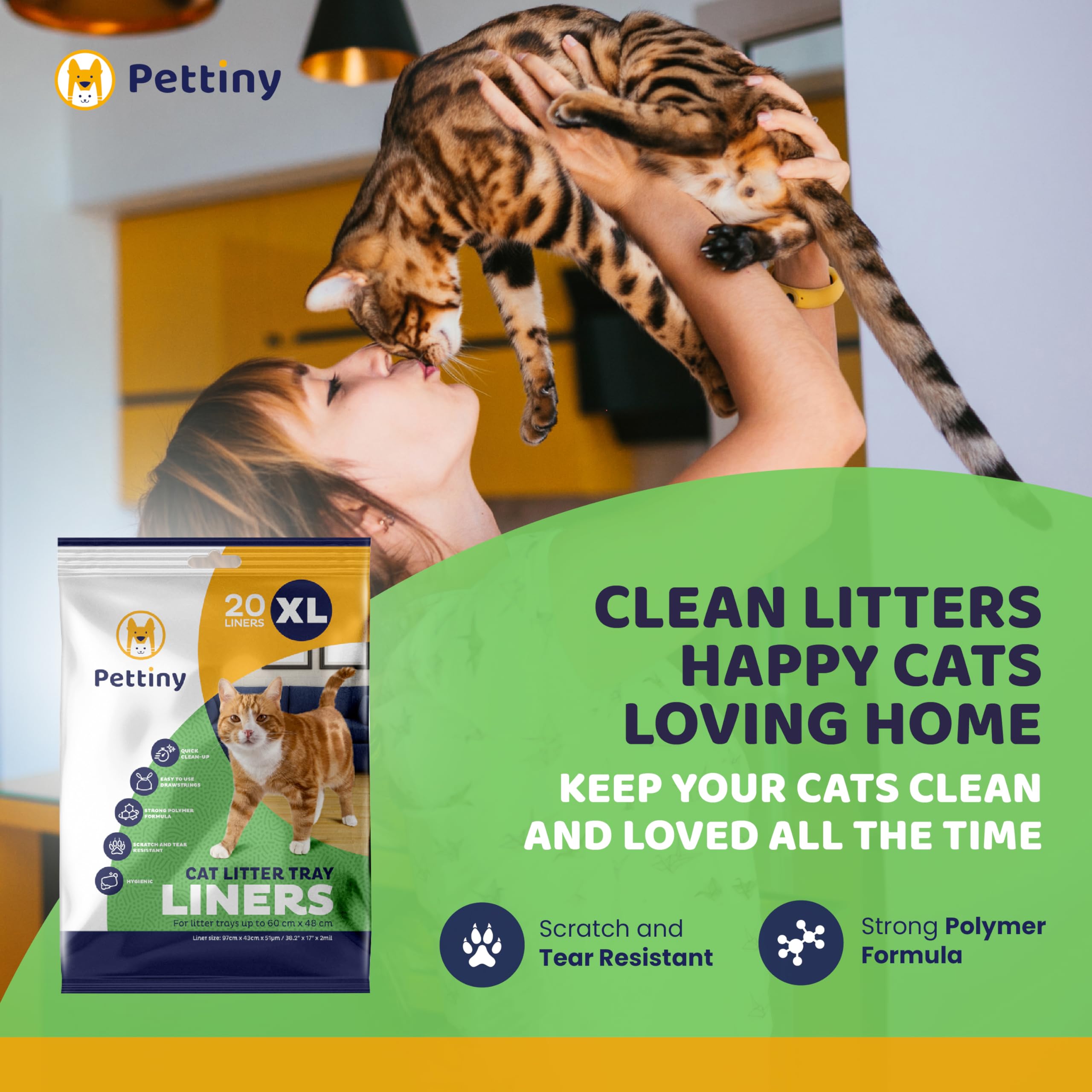 Pettiny 20 XL : matériaux recyclés pour une option écoresponsable.