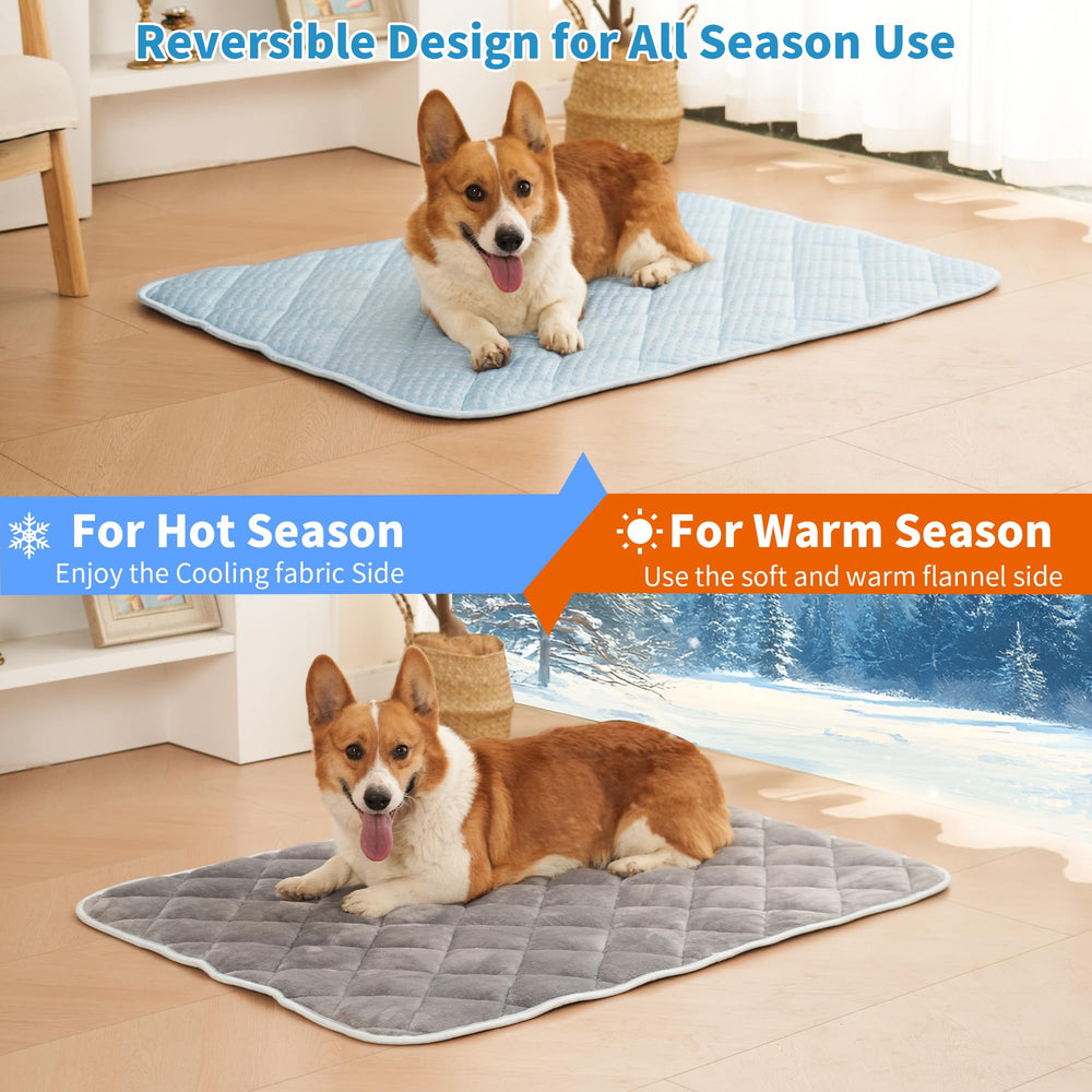 Matelas Petvolve: design en forme d haricot pour envelopper votre chien.