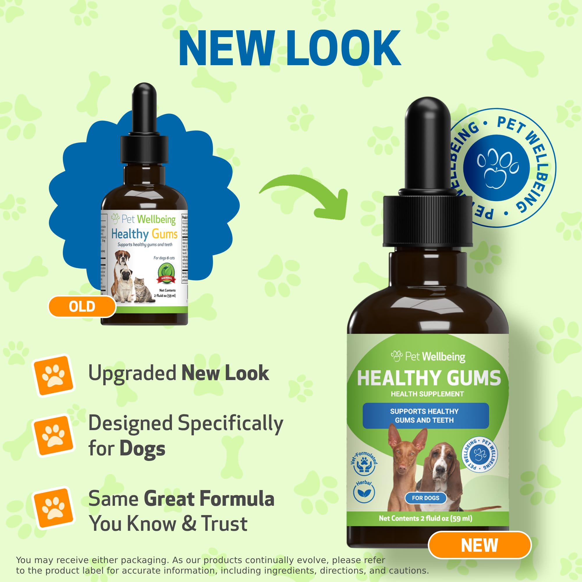 Pet Wellbeing haleine chien plus fraîche grâce au complément naturel.